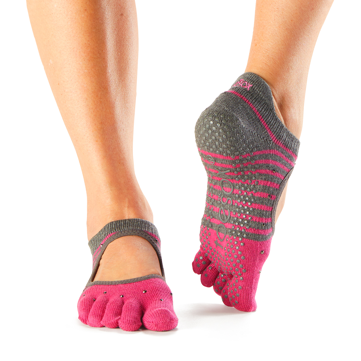 Calzini Antiscivolo ToeSox Con Dita separate Con Apertura Pilates Shop