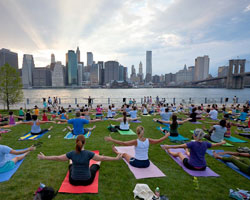 Agosto - New York - Sport al Brooklyn Bridge Park
