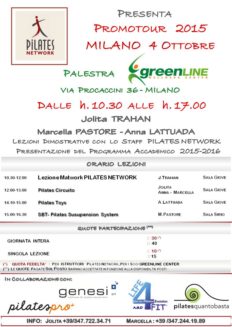 PROMOTOUR PILATES NETWORK