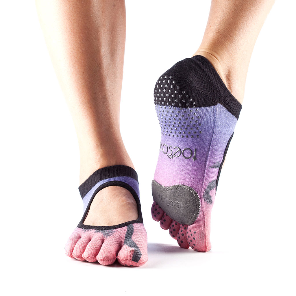 Toesox Calzini Danza Plie con dita separate