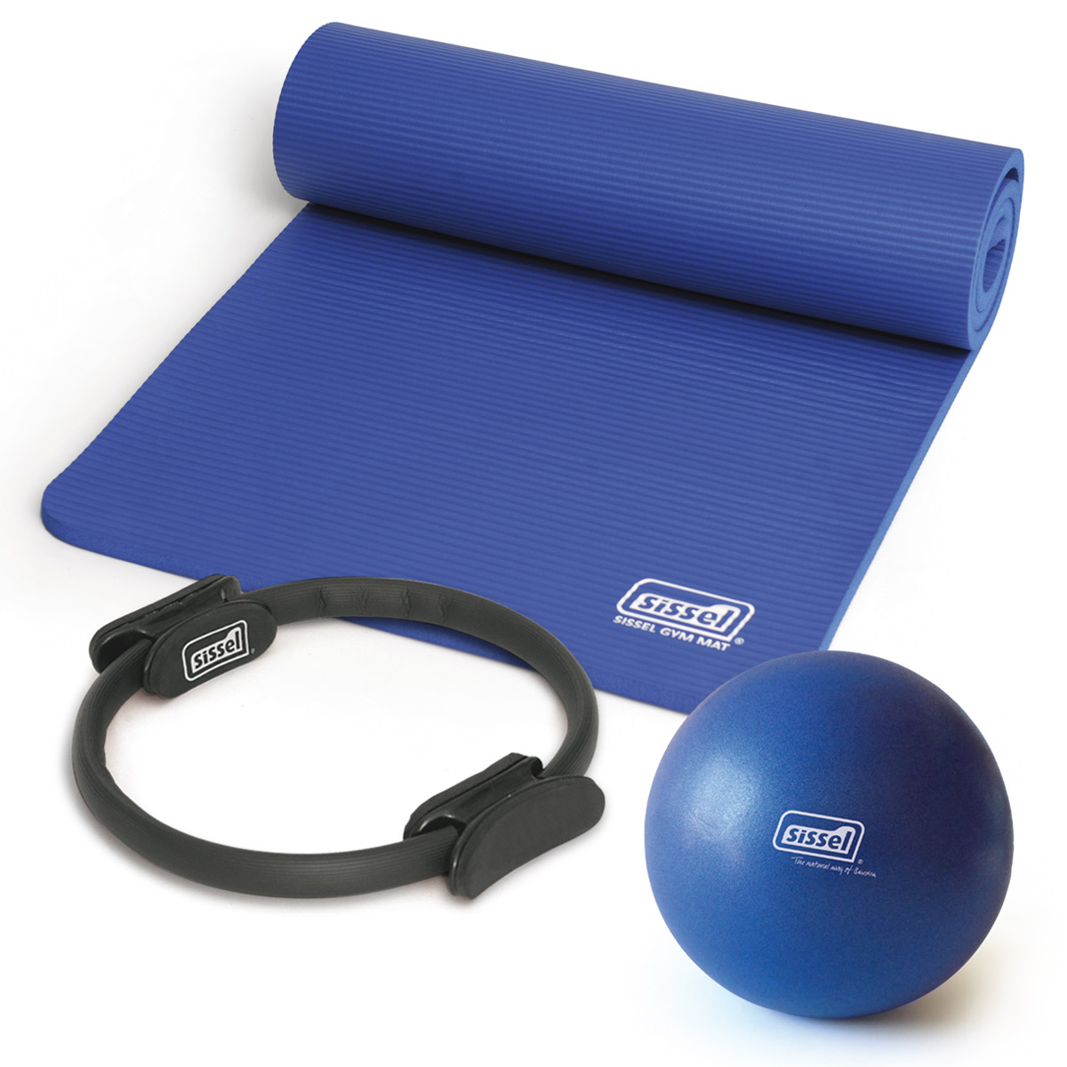 KIT PILATES CASA n°6: Circle, Soft Ball e Materassino