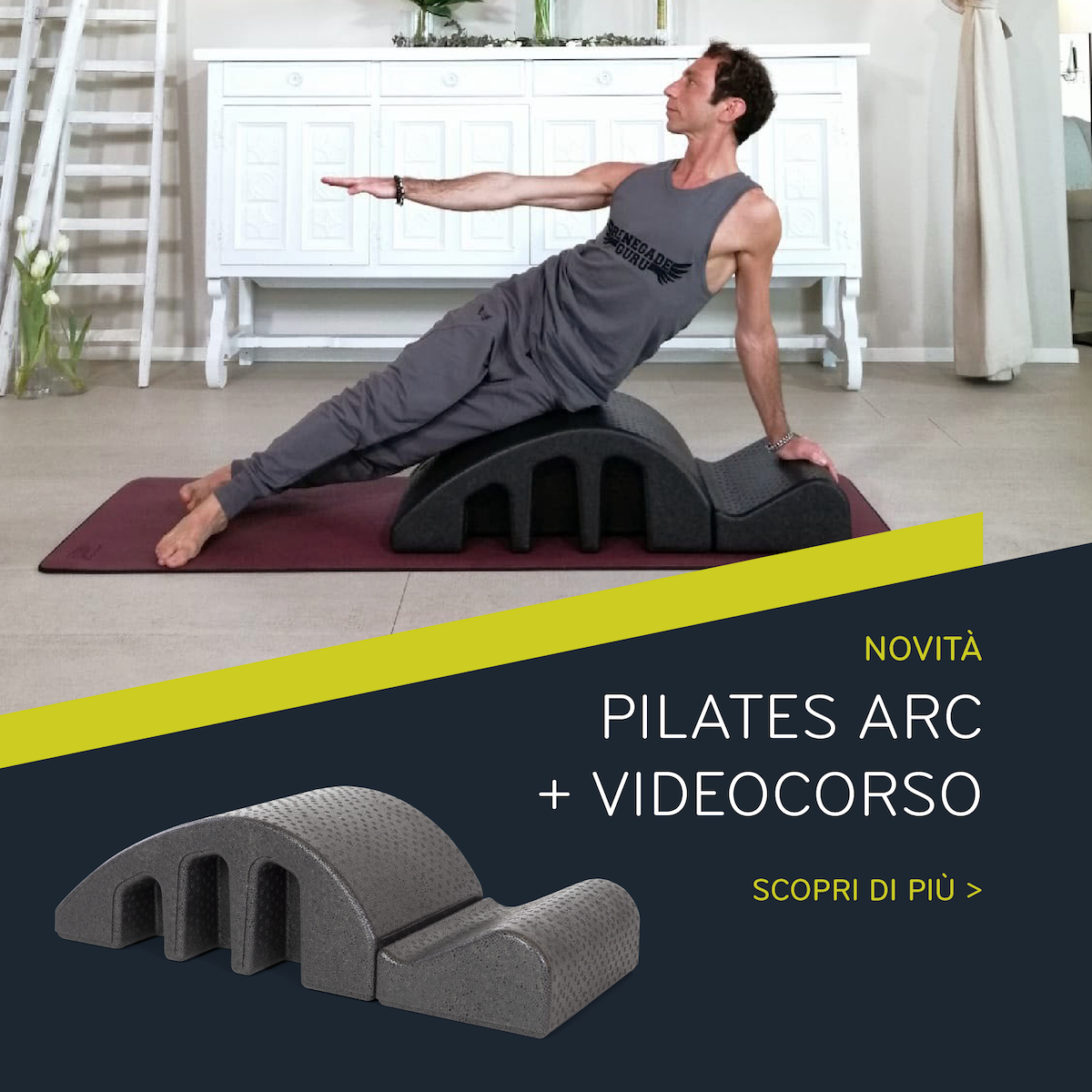 Kit Pilates Arc: Arc e Videocorso Registrato