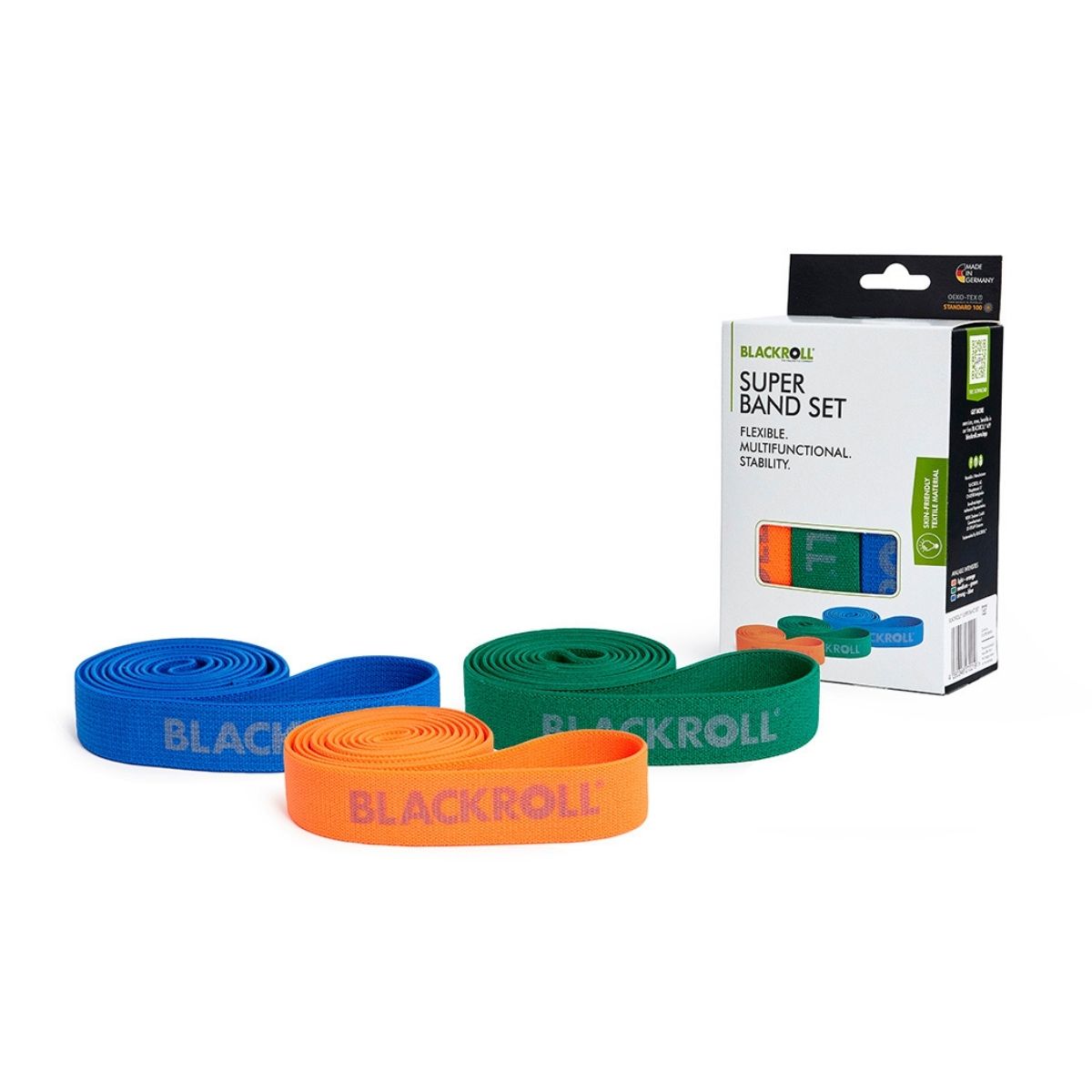 BLACKROLL® SUPER BAND SET da 3 bande elastiche fitness