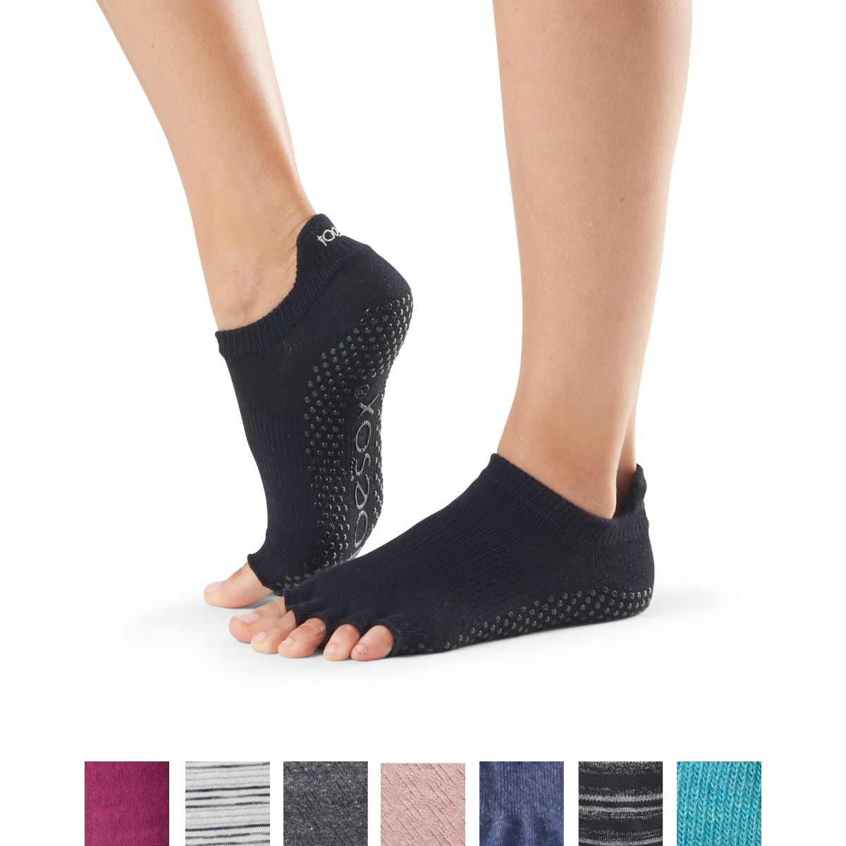 Calzini Antiscivolo ToeSox senza dita, bassi