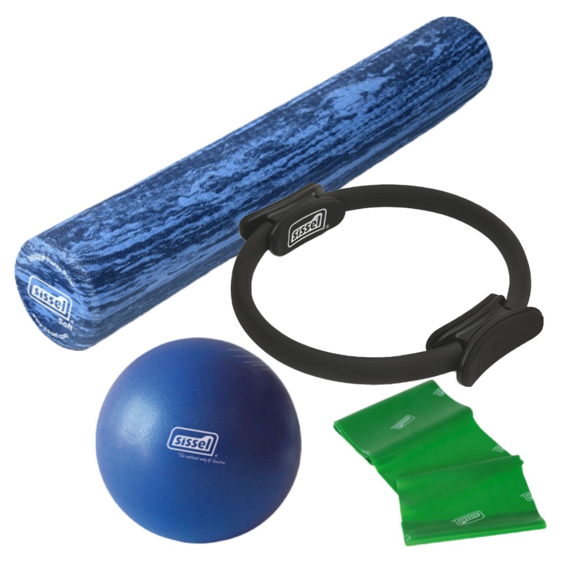 HOME KIT IDEAPILATES  SMART : Soft Ball, Fitband, Circle e Roller