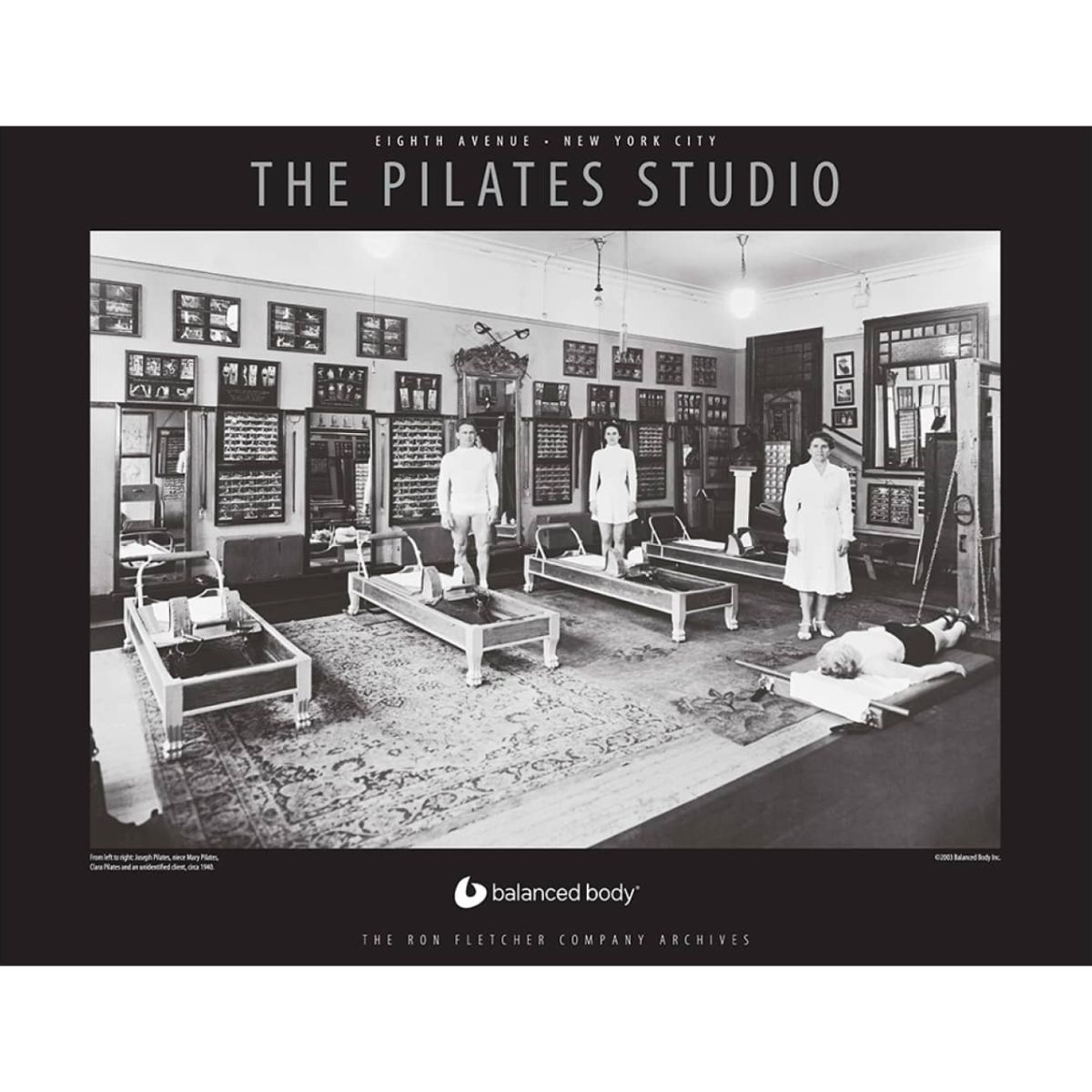 Poster Studio Pilates di Joe Pilates